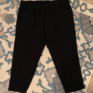 Old Navy Linen Crop Pants